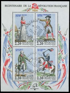 Frankreich Block 8 gestempelt X6006B2