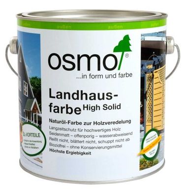 OSMO Landhausfarbe | 0,75 l | Mittelbraun
