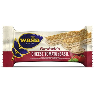 Wasa MP Sandwich Kaese, TomateBasilik