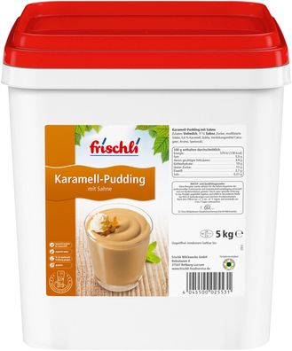 Frischli Sahne-Pudding Karamel wie selbstgemacht in optimaler Konsistenz 5000g