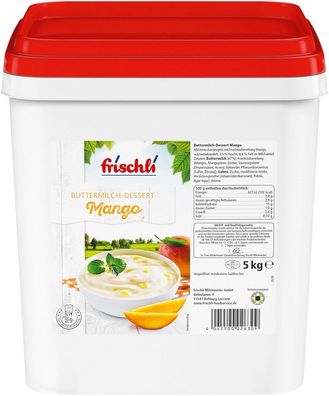 Frischli Buttermilch-Dessert Mango köstlich und cremig 5000g