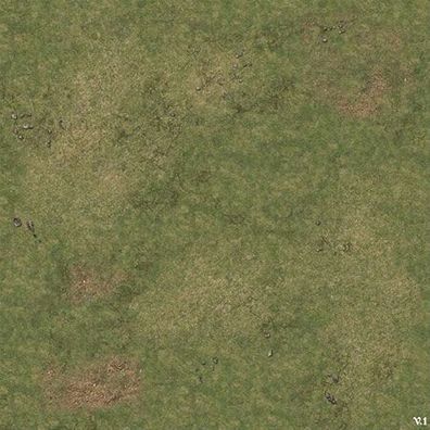 Battle Systems - Grassy Fields Gaming Mat 2x2 #1