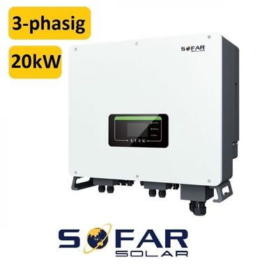 Sofar Solar HYD20KTL - 3PH Hybrid Wechselrichter 3-phasig Photovoltaik