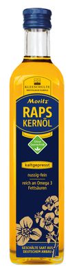 Moritz Rapskernöl kaltgepresstes naturbelassenes nussiges Öl 500ml