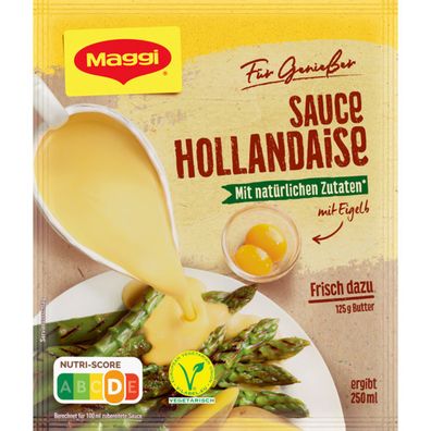 Maggi für Genießer Sauce Hollandaise mit natürlichen Zutaten 33g