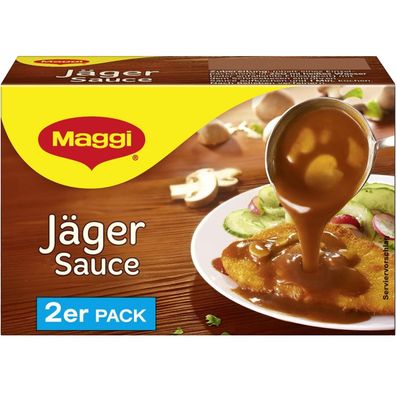 Maggi Jäger Sauce perfekt zu Schnitzel und Steaks 2er für 2x 250ml