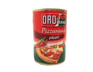 Oro di Parma Pizzasauce pikant mit Sonnengereifte Tomaten 425 ml
