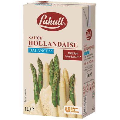 Lukull Sauce Hollandaise Balance cremig Premium Produkt 1000ml