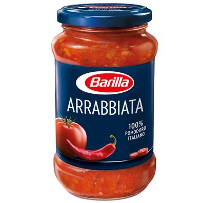 Barilla Pasta Sauce Arrabbiata Italienische Tomaten und Chilli 400g
