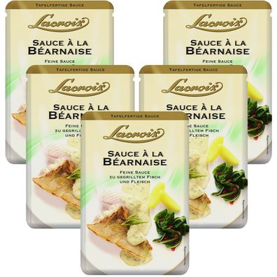 Lacroix Sauce Bernaise feine Sauce zu Fleisch und Fisch 150ml 5er Pack
