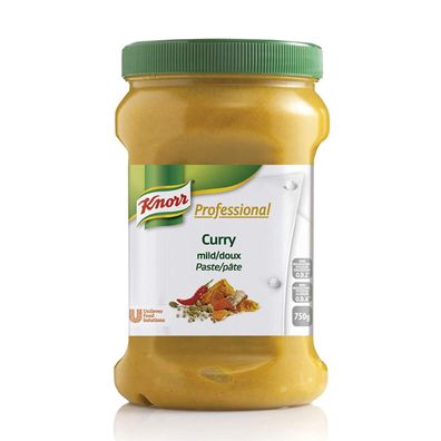 Knorr Professional Würzpaste Curry mild natürlicher Geschmack 750g