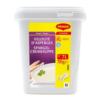 Maggi Spargelcremesuppe Instant ergibt 7 Liter vegetarisch 700g