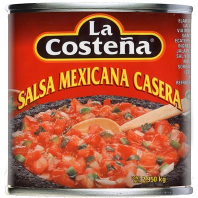 La Costena Original mexicanische Salsa Casera scharf Dose 2950g