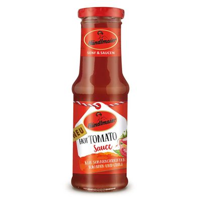 Händlmaier Hot Tomato Sauce ideal zu Fleisch und Raclette 200ml