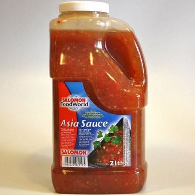Salomon - Asia-Sauce, süss-scharfe Chili Sauce mit Knoblauch 2Liter