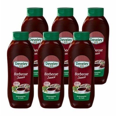 Develey 'Barbecue Sauce' Salsa Barbecue 875ml 6er Pack