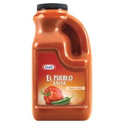 Kraft El Pueblo Salsa feurig scharf nach mexikanischer Art 2000ml
