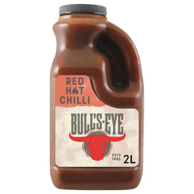 Bulls Eye Red Hot Chilli scharfe Chili Barbecue Sauce 2000ml