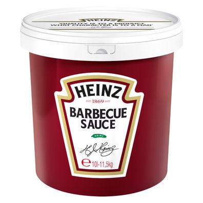 Heinz Barbecue Sauce süß rauchig pikant scharf im Eimer 10000ml