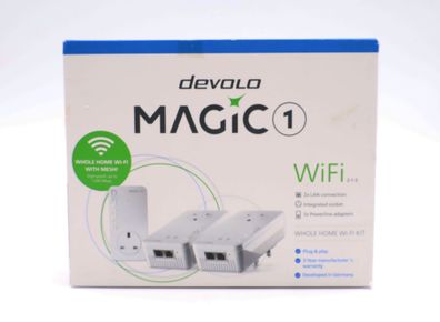devolo Magic 1-1200 Wi-Fi 5 Whole Home Wi-Fi Kit: stabiles Home Working, High Perfo