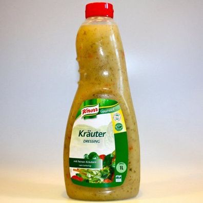 Knorr Kräuterdressing klares Salatdressing Dill und Petersilie 1000ml