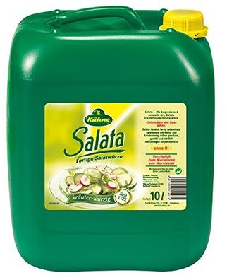 Kühne Salata, fertige Salatwürze, 10 L Kanister, 1er Pack (1 x 10 kg)