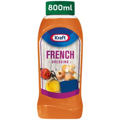 Kraft French Dressing Salatgenuss ohne Geschmacksverstärker 800ml