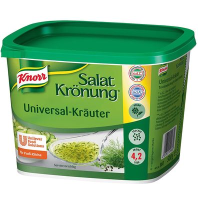 Knorr Salatkrönung Universal Kräuter feines klares Dressing 500g