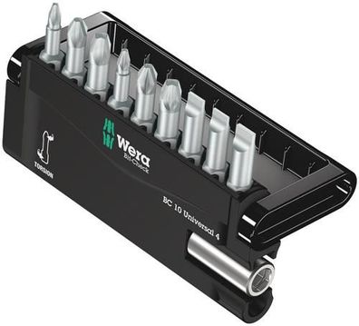 Wera Bit-Check 10 Universal 4, 10-teilig