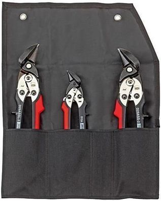 BESSEY Ideal-Scheren-Set in Rolltasche DSET29-15