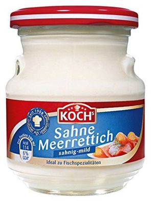 KOCHs - Sahne-Meerrettich sahnig-mild - 240g