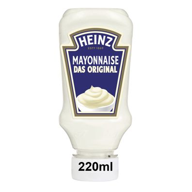 Heinz Mayonnaise Das Original cremig frische Mayonnaise 220ml