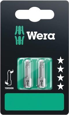 Wera 851/1 TZ SB Bits, PH 1 x 25 mm, 2-teilig