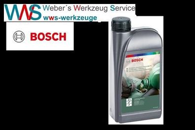 BOSCH Sägekettenhaftöl 1 Liter Flasche Neu und OVP!!! Haftöl Kettensäge PKE