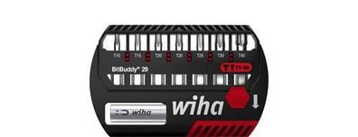 Wiha Bit Set BitBuddy® TY-Bit 29 mm TORX® 9-tlg. 1/4" (42136)