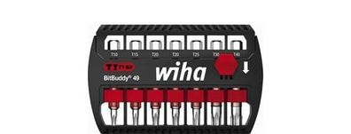 Wiha Bit Set BitBuddy® TY-Bit 49 mm TORX® 8-tlg. 1/4" (42115)