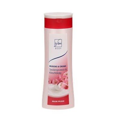 Laligne Body Dusche Creme mit Seidenprotein und Kirschblüte 300g