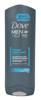 Dove Men Care Clean Comfort Pflegedusche 2 in 1 für Männer 250ml