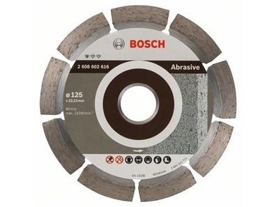 Bosch Diamanttrennscheibe Standard for Abrasive 125 x 22,23 x 6 x 7 mm