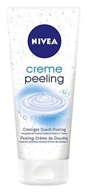 Nivea Creme Peeling, Dusch-Peeling 2er Pack (2 x 200 ml)