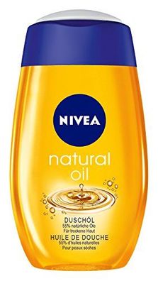 Nivea Natural Oil Duschöl, 200ml, 2er Pack