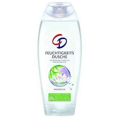 CD Feuchtigkeitsdusche Wasserlilie, 250 ml, 4er Pack (4 x 250 ml)