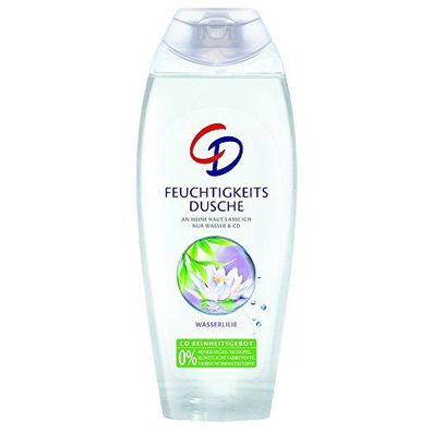 CD Feuchtigkeitsdusche Wasserlilie, 250 ml, 4er Pack (4 x 250 ml)