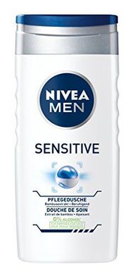 Nivea Men Duschgel Sensitive Dusche mit Bambusmilch 250ml 6er Pack