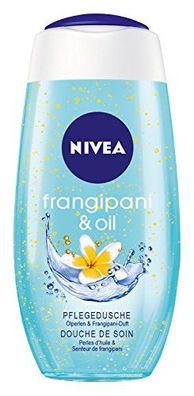 Nivea Pflegedusche mit Ölperlen und Frangipani Duft Inhalt 4er Pack