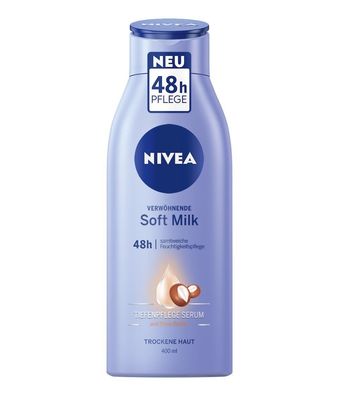 Nivea Body Soft Milk Tiefenpflege Serum und Shea Butter 400ml