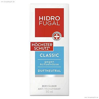 Hidrofugal classic Pumpspray höchster Schutz, 30 ml