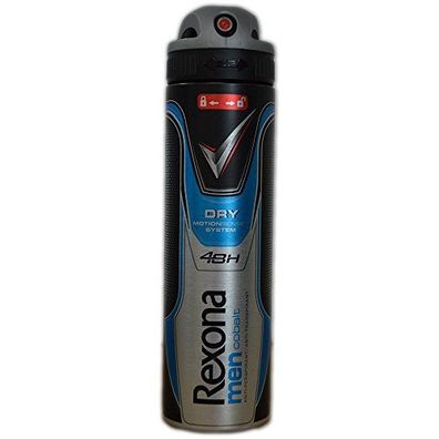 Rexona Men Dry Cobalt Deodorant - Deospray schützt bevor Geruch entsteht 150ml