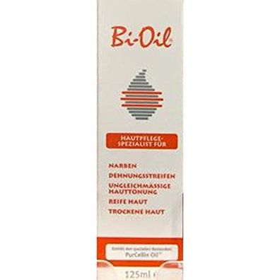 Bi-Oil Körperöl, aktiv gegen Dehnungsstreifen und Narben, 125 ml