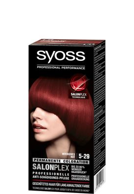 Syoss Color 5-29 Intensives Rot Stufe 3